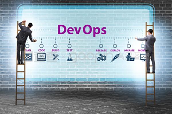 devOps軟件開發它的概念。